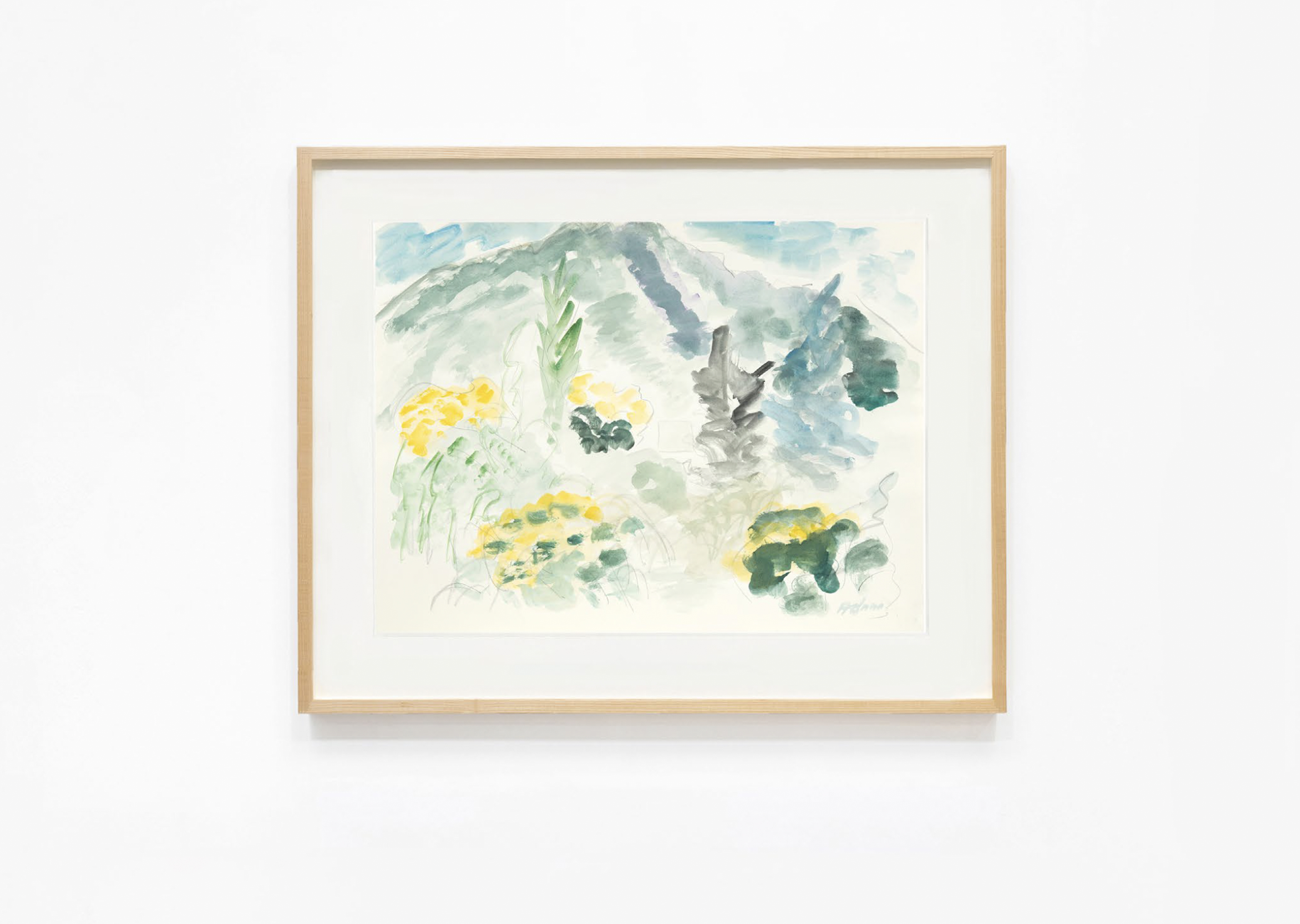 oeuvre Landscape Etel Adnan